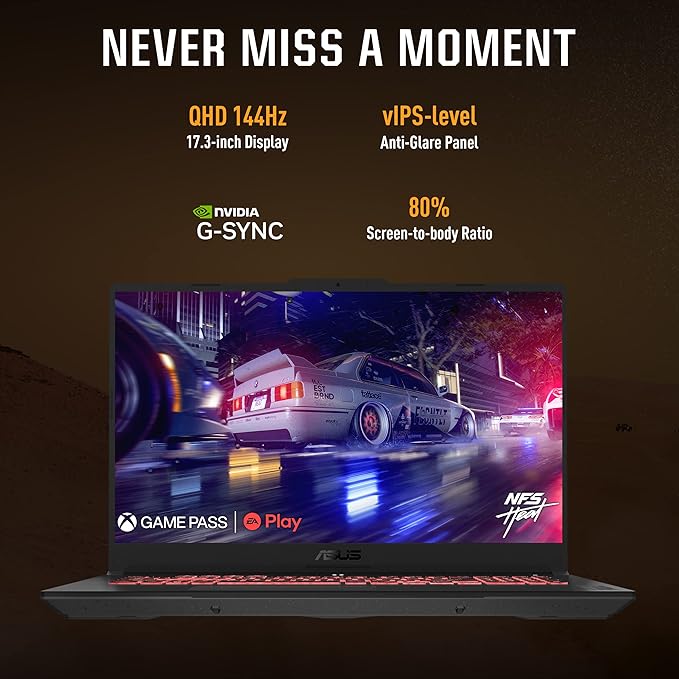 ASUS Inspiron TUF A17 Gaming FA777XU-HX026WS R9-7940HS Full HD Laptop