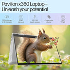 HP Pav x360 Laptop 14-ek0183TU I3 12TH GEN 8 GB RAM/512 GB SSD 14" TOUCH WITH PEN