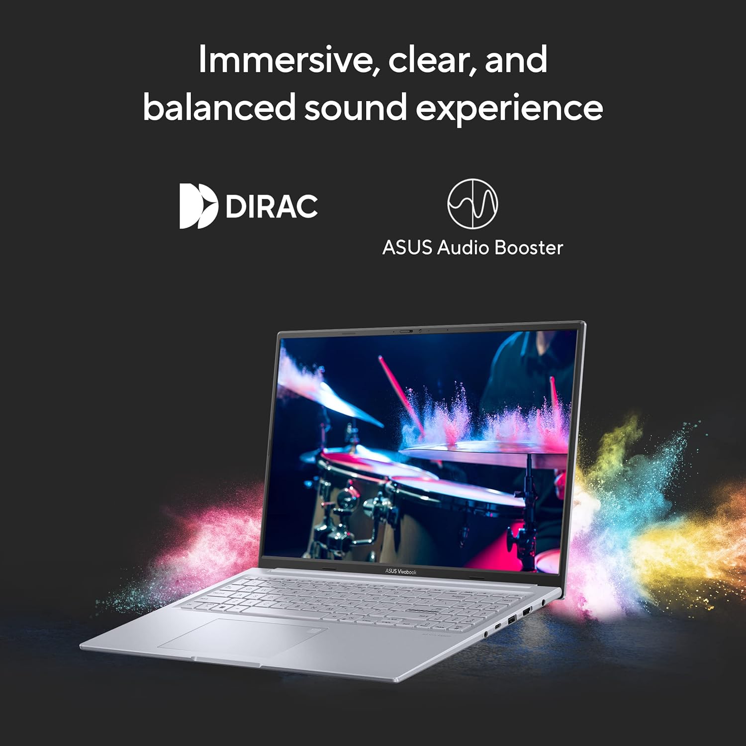 ASUS Vivobook 16X (2023), Intel Core i5-12500H  K3605ZC-MBN544WS Thin and Light Laptop