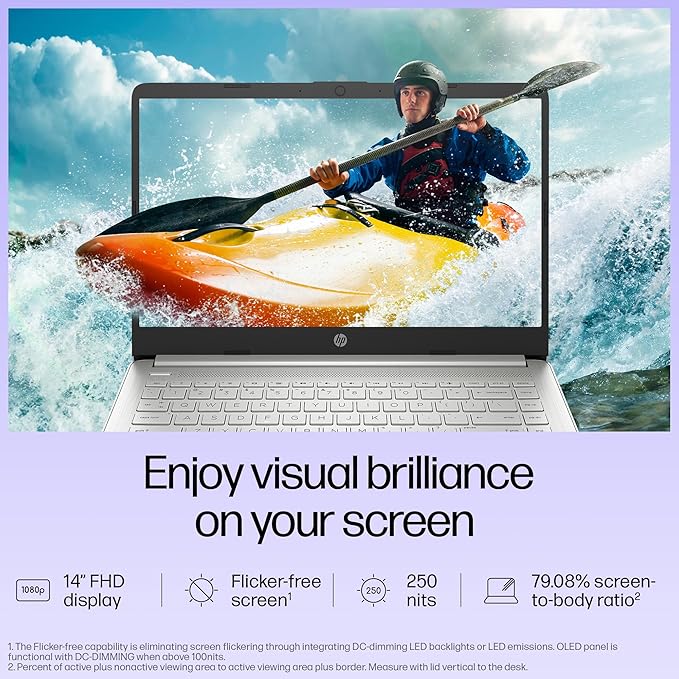 HP 14S-DQ5138TU I3 12TH GEN I3 12TH GEN/512 SSD 14" FHD (BAKLIT KEYBRD)