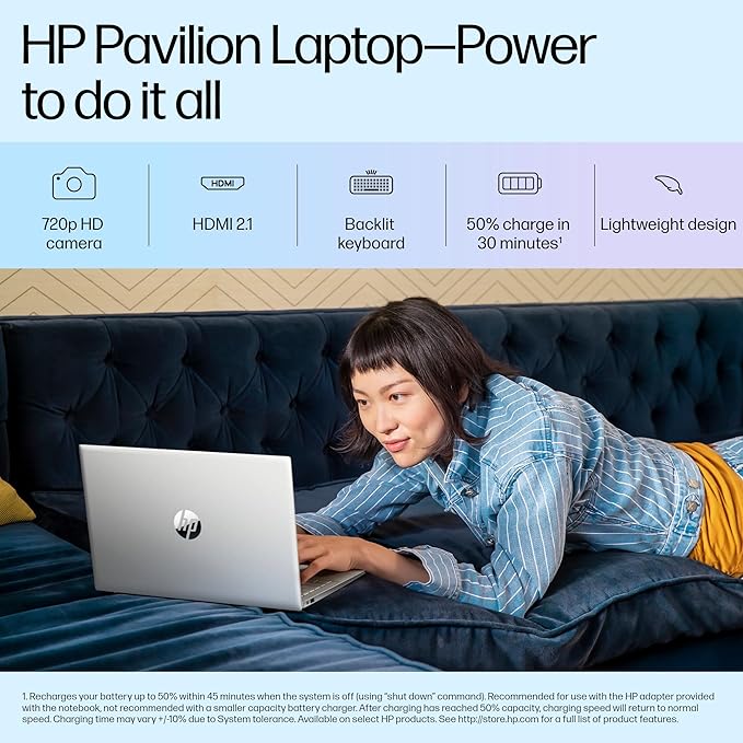 HP Pavilion 14-dv2053TU I5 12TH GEN 8 GB RAM/ 512 SSD 14" FHD