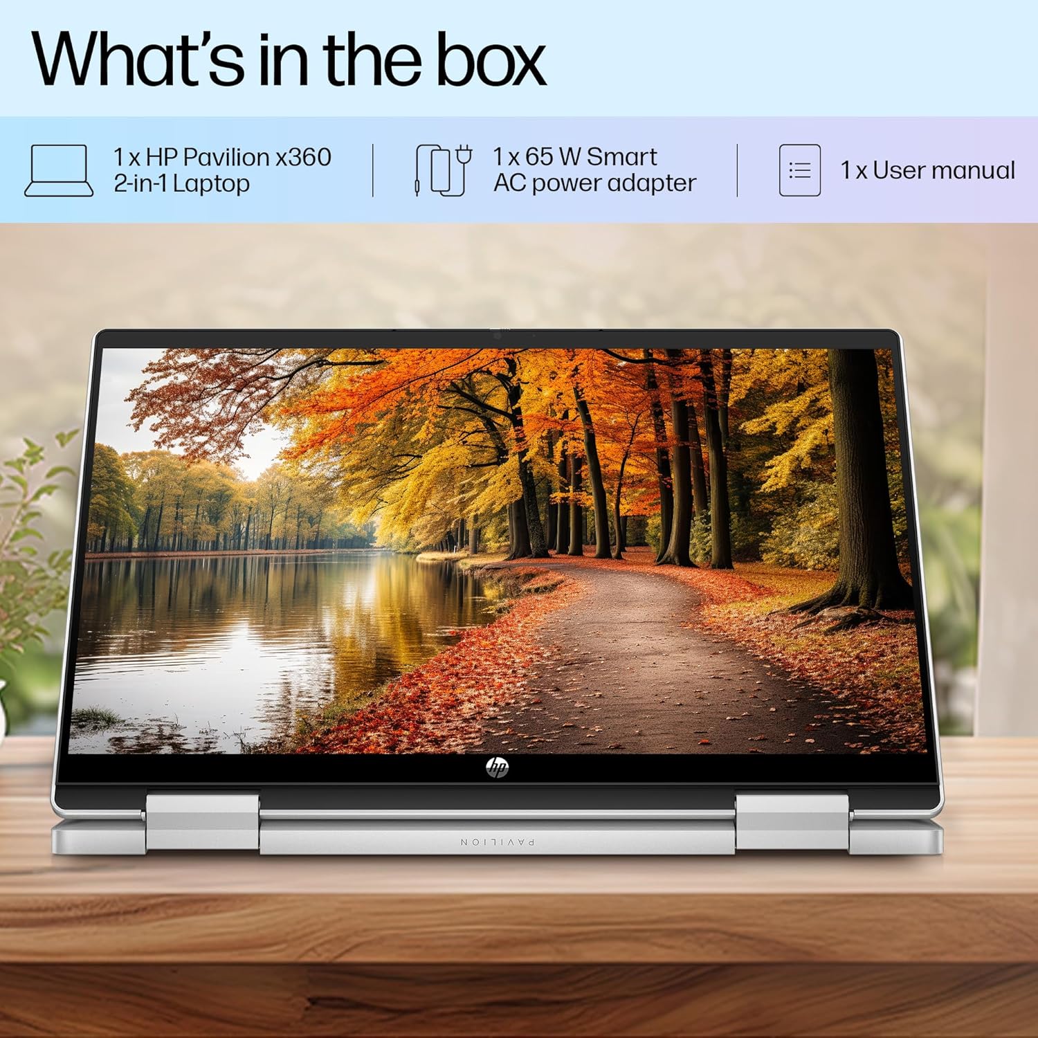 HP Pav x360 Laptop 14-ek0183TU I3 12TH GEN 8 GB RAM/512 GB SSD 14" TOUCH WITH PEN