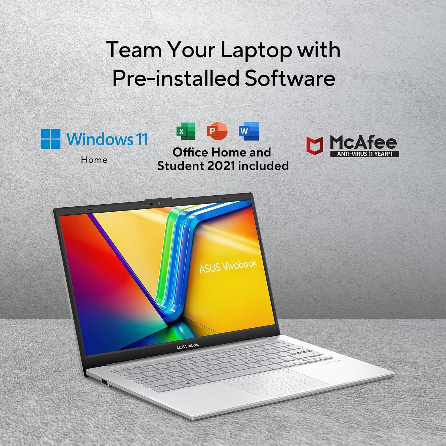 ASUS Vivobook Go 14 E1404FA-NK321WS AMD Ryzen 3 7320U