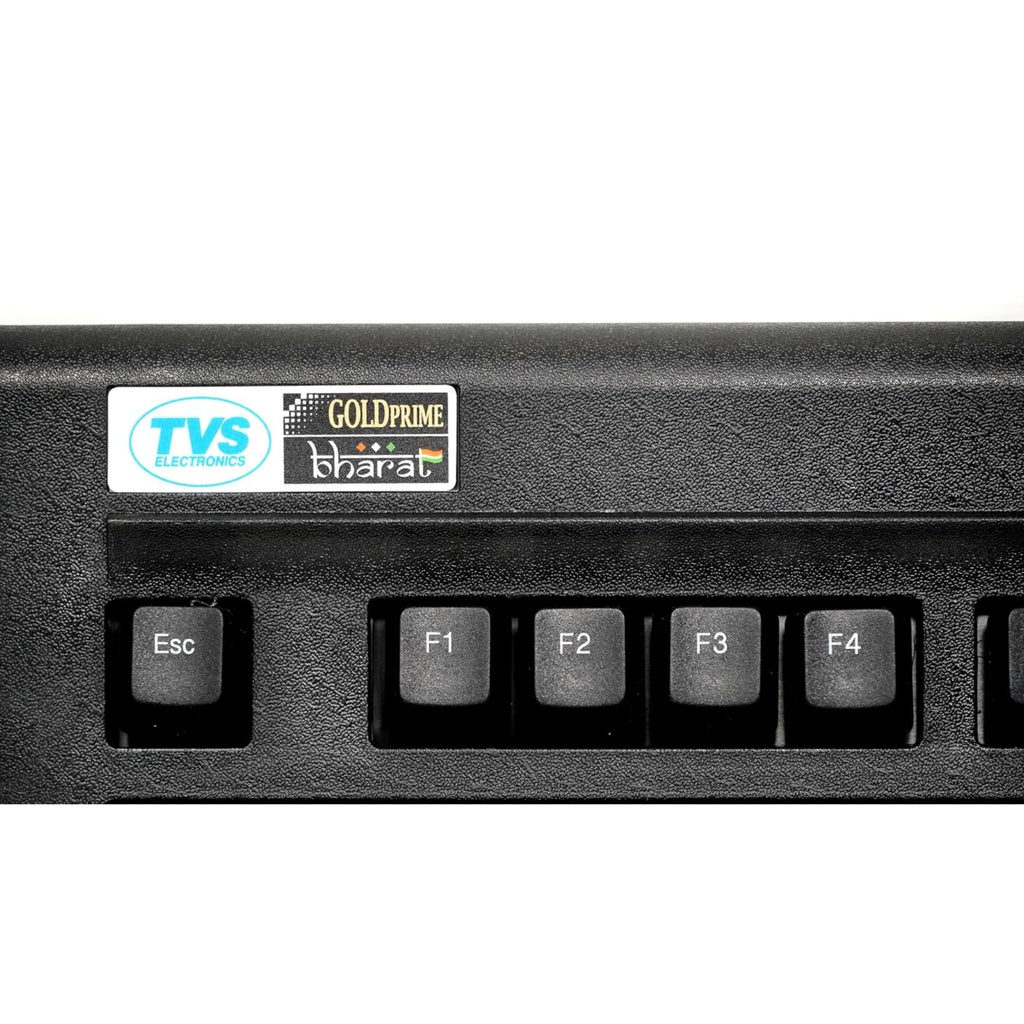 TVS Electronics Gold Prime Wired Mechanical Keyboard | Dustproof Switches | 50 Million Keystrokes | 1.5m Durable USB Cable | Long-Life Mechanical Keys for Office & Professional Typing (Black)