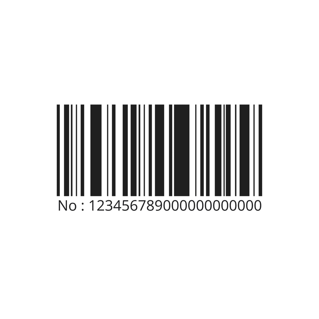 SUPERMAX 38x50 Direct Thermal Barcode Label Sticker 2 x 1.5 inches - 38mm x 50mm - 1000 Labels Per Roll pack of 5