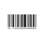 SUPERMAX 38x50 Direct Thermal Barcode Label Sticker 2 x 1.5 inches - 38mm x 50mm - 1000 Labels Per Roll pack of 5