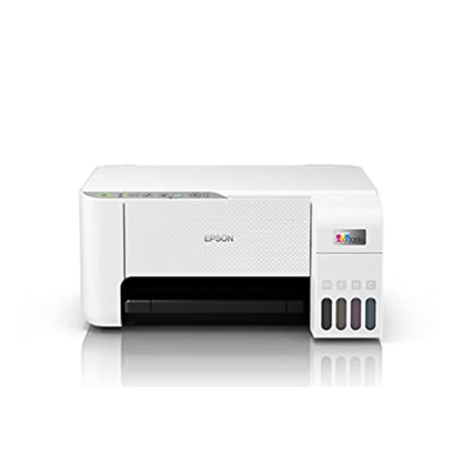 Epson EcoTank L3256 Wi-Fi Multifunction InkTank Printer (Print, Scan, Copy / Wireless & App Smart Printing / Spill-Free Refillable Ink Tank / White)