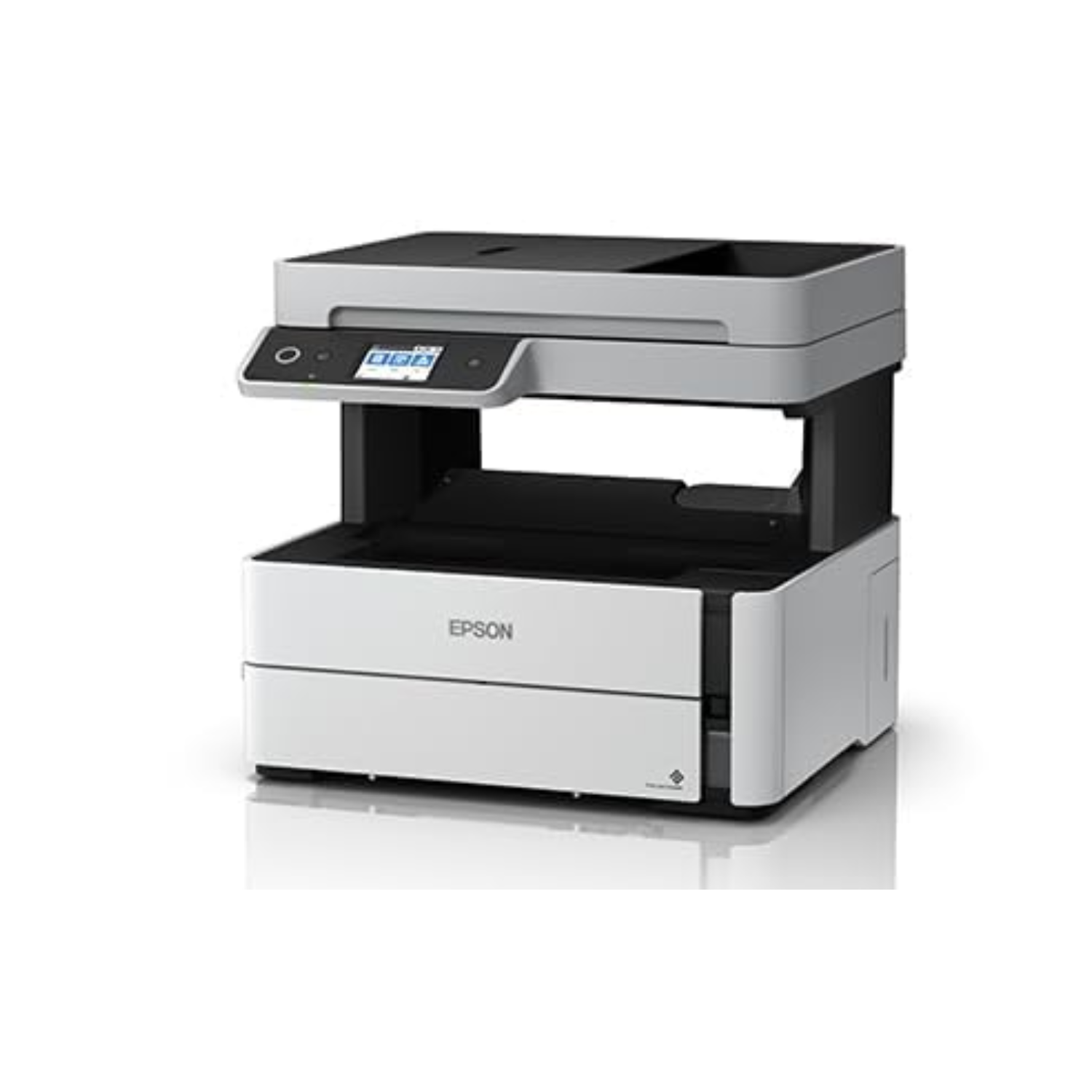 Epson EcoTank Monochrome M3170 All-in-One Duplex Wi-Fi InkTank Printer (Print, Scan, Copy, Fax / Automatic Document Feeder / Wireless & Ethernet / White)
