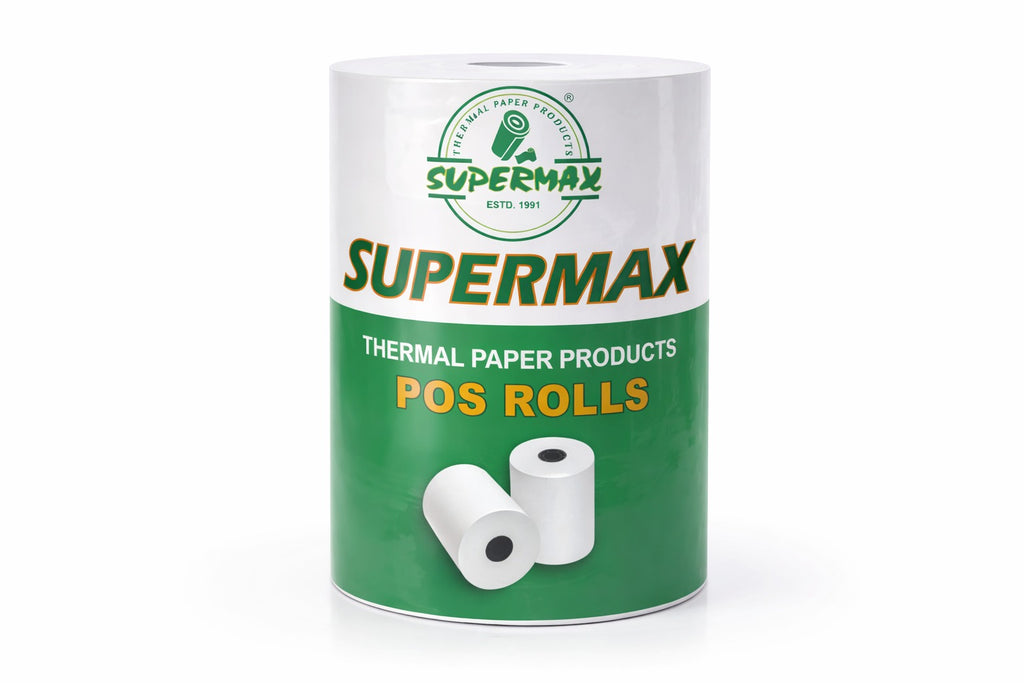 Thermal Paper Roll 3 Inch 78mm | 50GSM POS Receipt Roll for All Thermal Printers | BPA Free