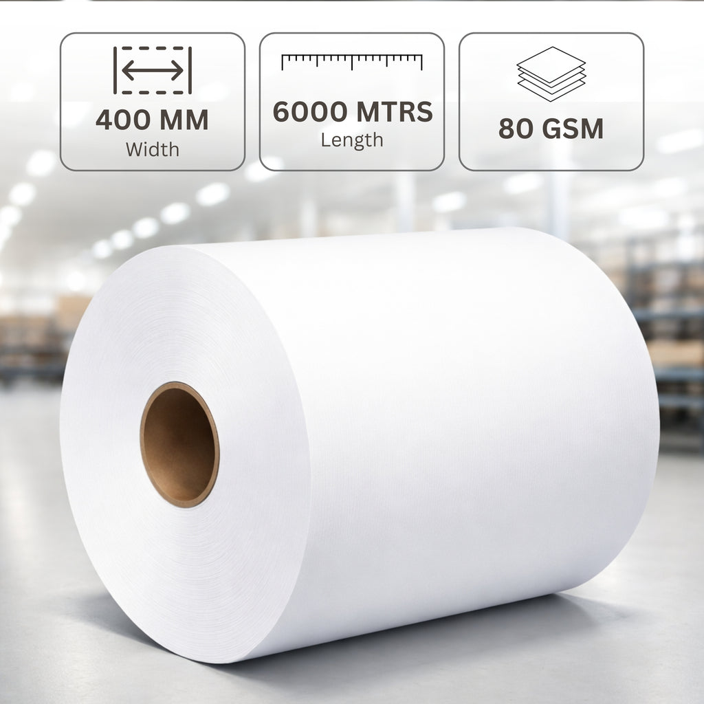 Suparmax Jumbo Roll 400MMX6000 METERS 80 GSM