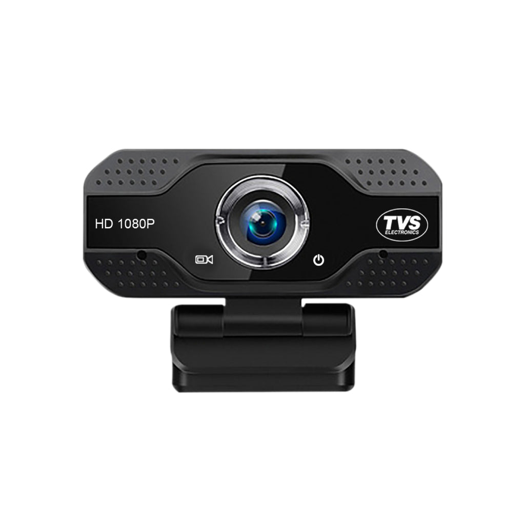 TVS WC 103 Plus Full HD 1080p Webcam | Wide Angle & Mic