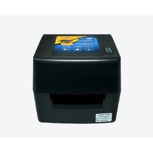 TVS LP 46 Neo 4-Inch Thermal Transfer Barcode Label Printer - 150 mm/sec (6 IPS), 300m Ribbon Capacity, 203 DPI, USB + Serial (Black)
