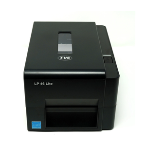 TVS LP 46 Lite 4-Inch Thermal Transfer Barcode Label Printer - 152.4 mm/sec (6 IPS), 300m Ribbon Capacity, 203 DPI, USB 2.0 (Black)