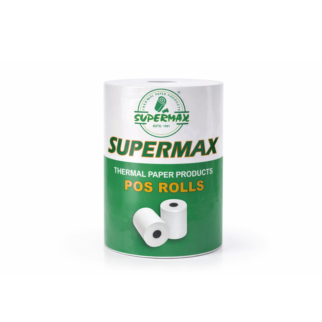 Thermal Paper Roll 2 Inch (57 mm) | 50GSM POS Receipt Roll for All Thermal Printers | BPA Free