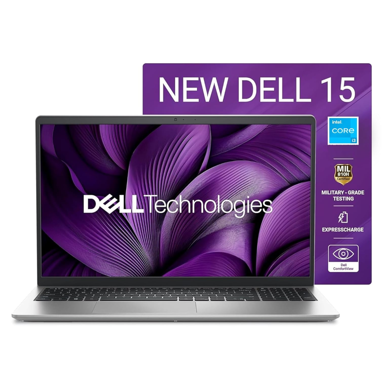 Dell Inspiron 15 3530 / DC15250 (ODC1525002001RINS1) 15.6" FHD Laptop (Intel Core 3 100U / 8GB RAM / 512GB SSD / Windows 11 / MS Office H&S 2024 / Platinum Silver)