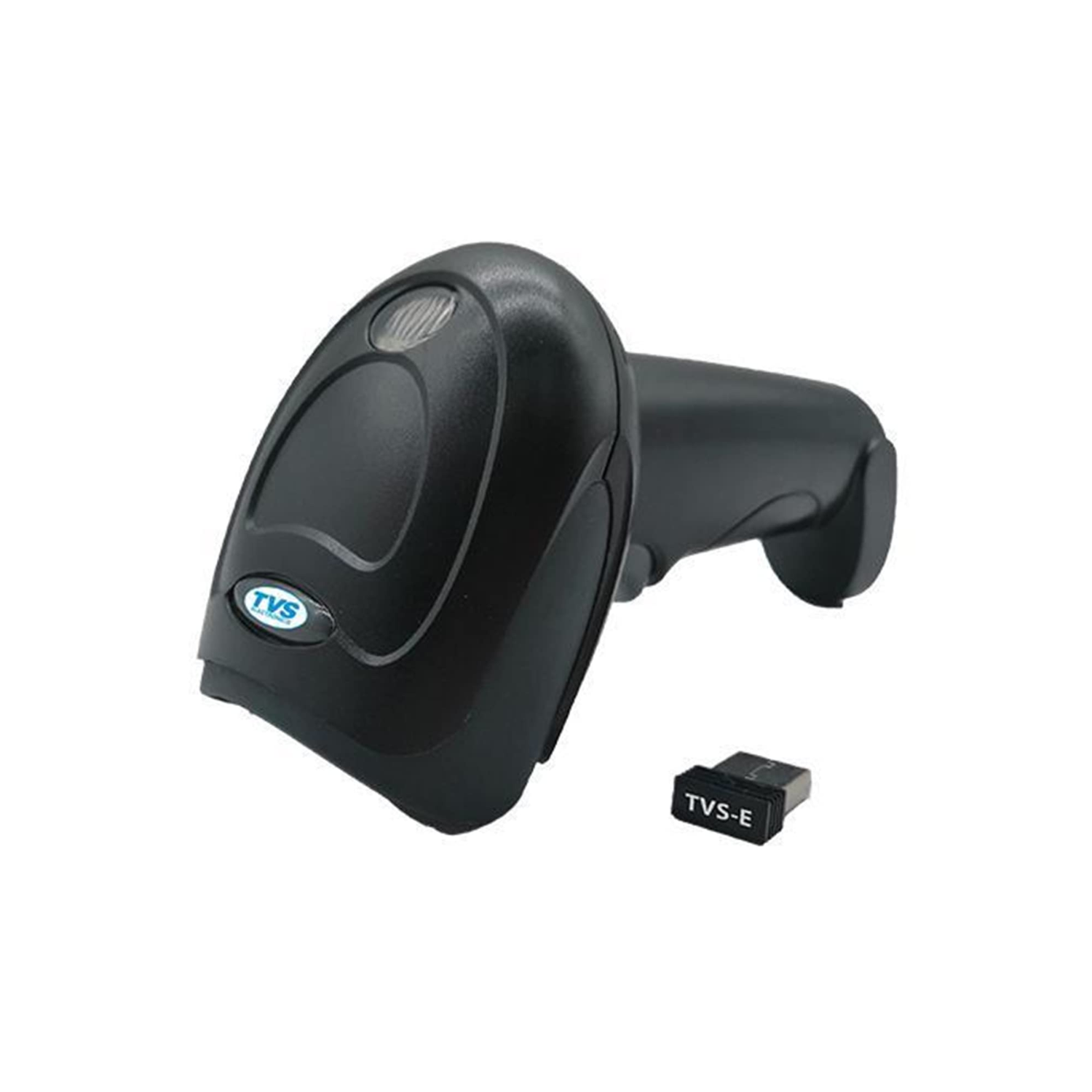 TVS BS-i203G BT Handheld 2D Wireless Bluetooth Barcode Scanner - 2.4GHz & Bluetooth 100m Range, 2500mAh Battery (Black)