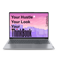Lenovo ThinkBook 16 Gen 7 16.0" WUXGA IPS Laptop - AMD Ryzen 5 7535HS, 16GB RAM, 512GB SSD, 300Nits, Win 11 Home, Backlit Keyboard, Fingerprint Reader (Arctic Grey, 1.7kg, 21MWA0ANIN)