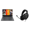 HP Victus Gaming Laptop (fb2703tx) - 13th Gen Intel Core i5-13420H, NVIDIA GeForce RTX 2050, 16GB RAM, 512GB SSD Bundle + HyperX Cloud Stinger 2 PC Wired Gaming Headset (Black)
