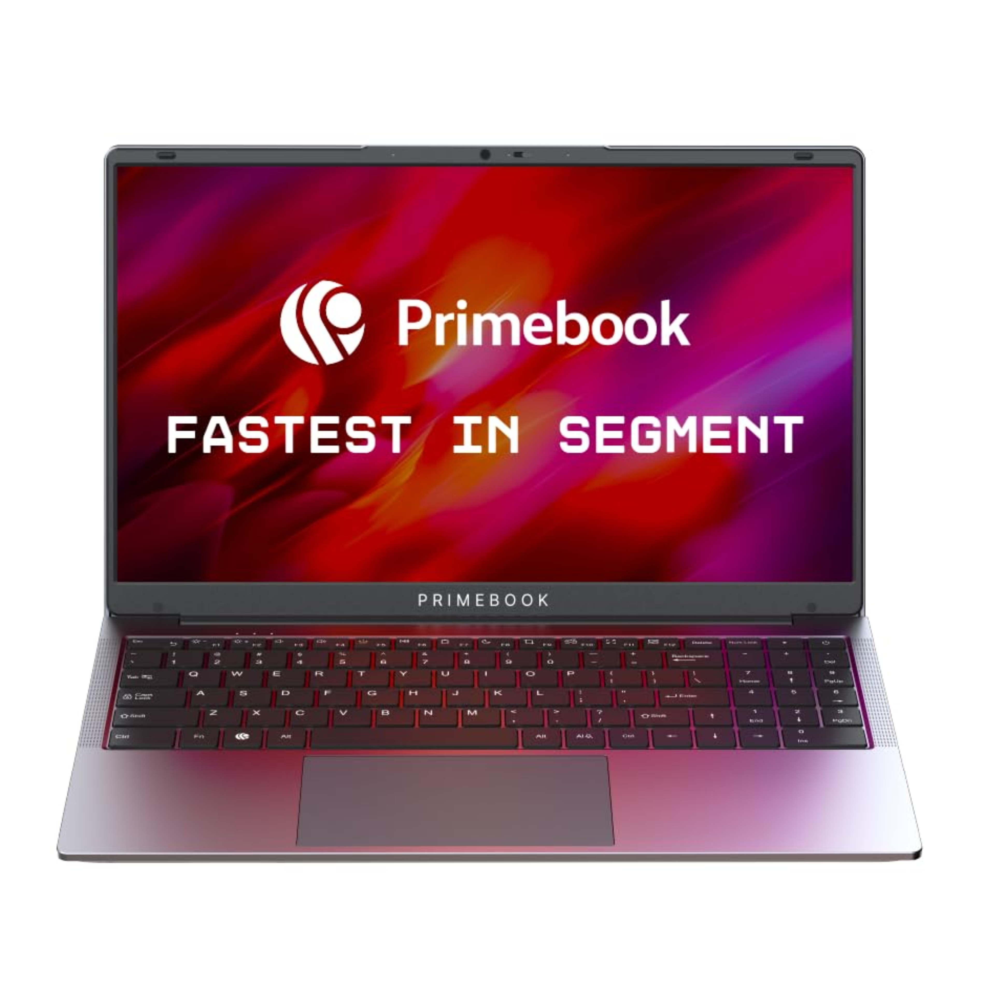 Primebook 2 Max (2026) 15.6" Full HD IPS Android Laptop - MediaTek Helio G99, 8GB RAM, 256GB UFS Storage, Backlit Keyboard, 12hrs Battery, Android 15 (PrimeOS 3.0), Built-in AI (Gray)