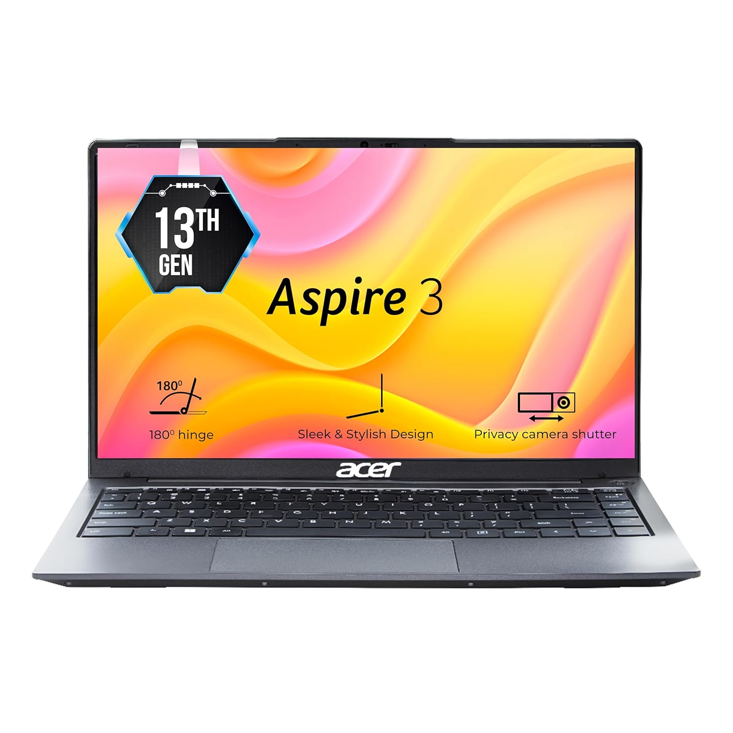 Acer Aspire 3 A314-53 (UN.34RSI.009) 14" FHD Laptop (Intel Core i3-1305U / 16GB RAM / 512GB SSD / Windows 11 / Steel Gray)
