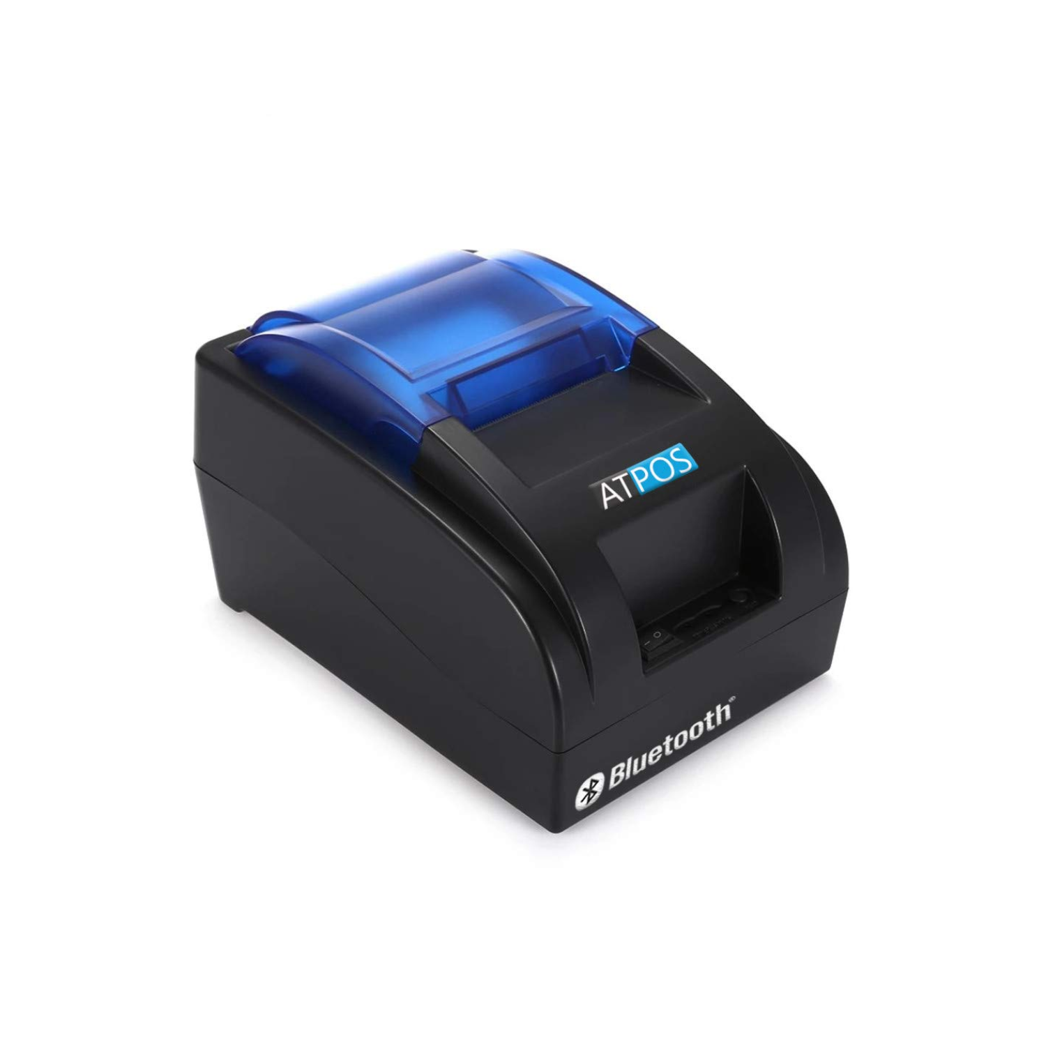 ATPOS 58mm (2 Inch) H-58BT USB & Bluetooth Desktop Thermal Receipt Printer (ESC/POS Compatible / Mobile & PC Printing / Direct AC Powered)