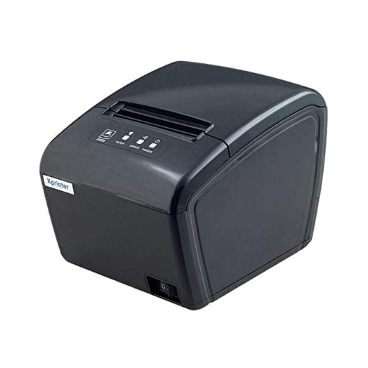 Retsol RPT-82U Thermal Receipt Printer (Dual USB & LAN Ethernet Connectivity / 80mm 3-Inch Heavy-Duty POS Billing & Kitchen Printer / Black)
