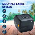 Zebra ZD230 4-Inch Desktop Direct Thermal Printer (203 DPI) | High-Speed Label & Barcode Printer for Logistics & Retail
