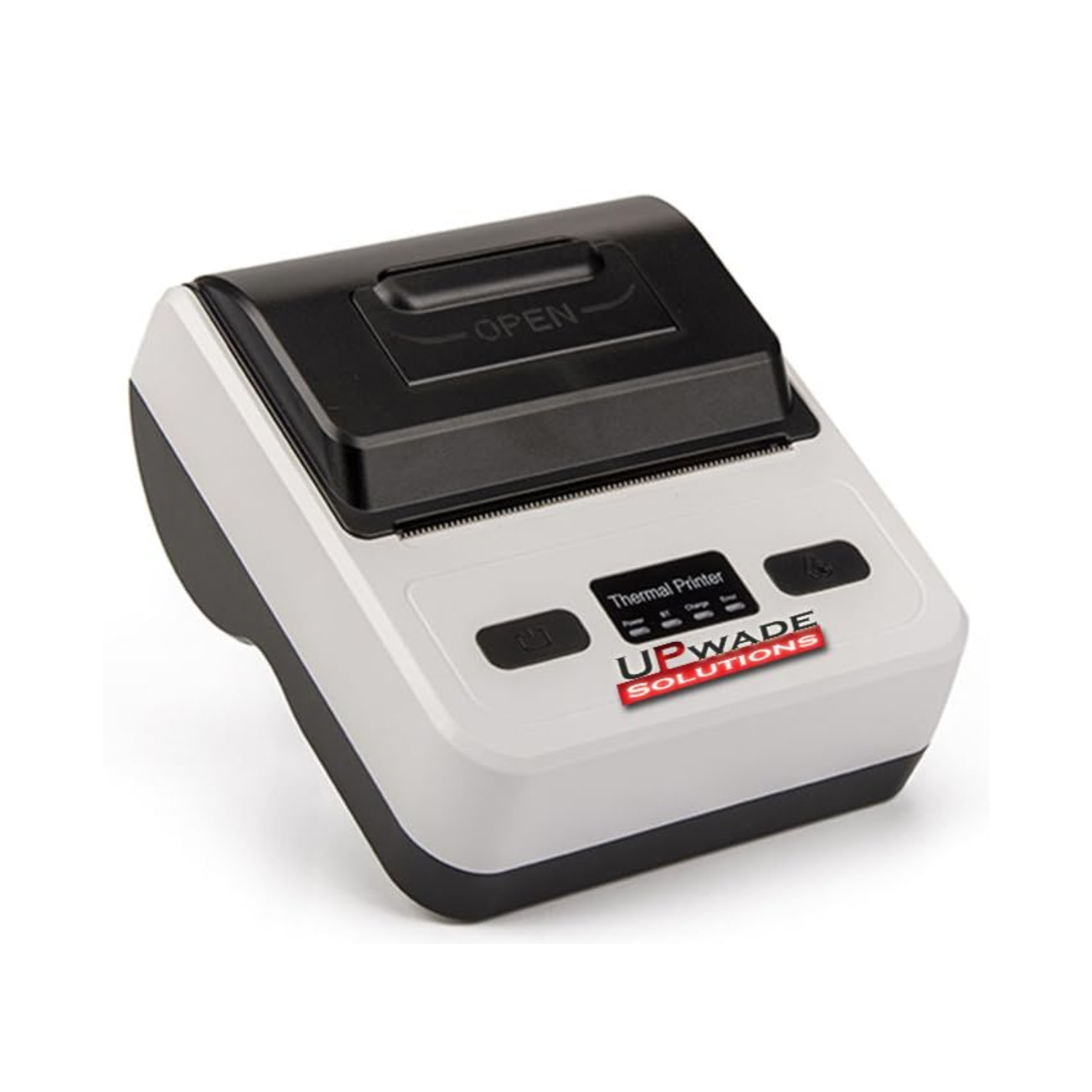 Upwade 80mm (3 Inches) Direct Thermal Receipt Printer (USB + Bluetooth / Rechargeable Battery / Portable Handheld POS Billing Printer)