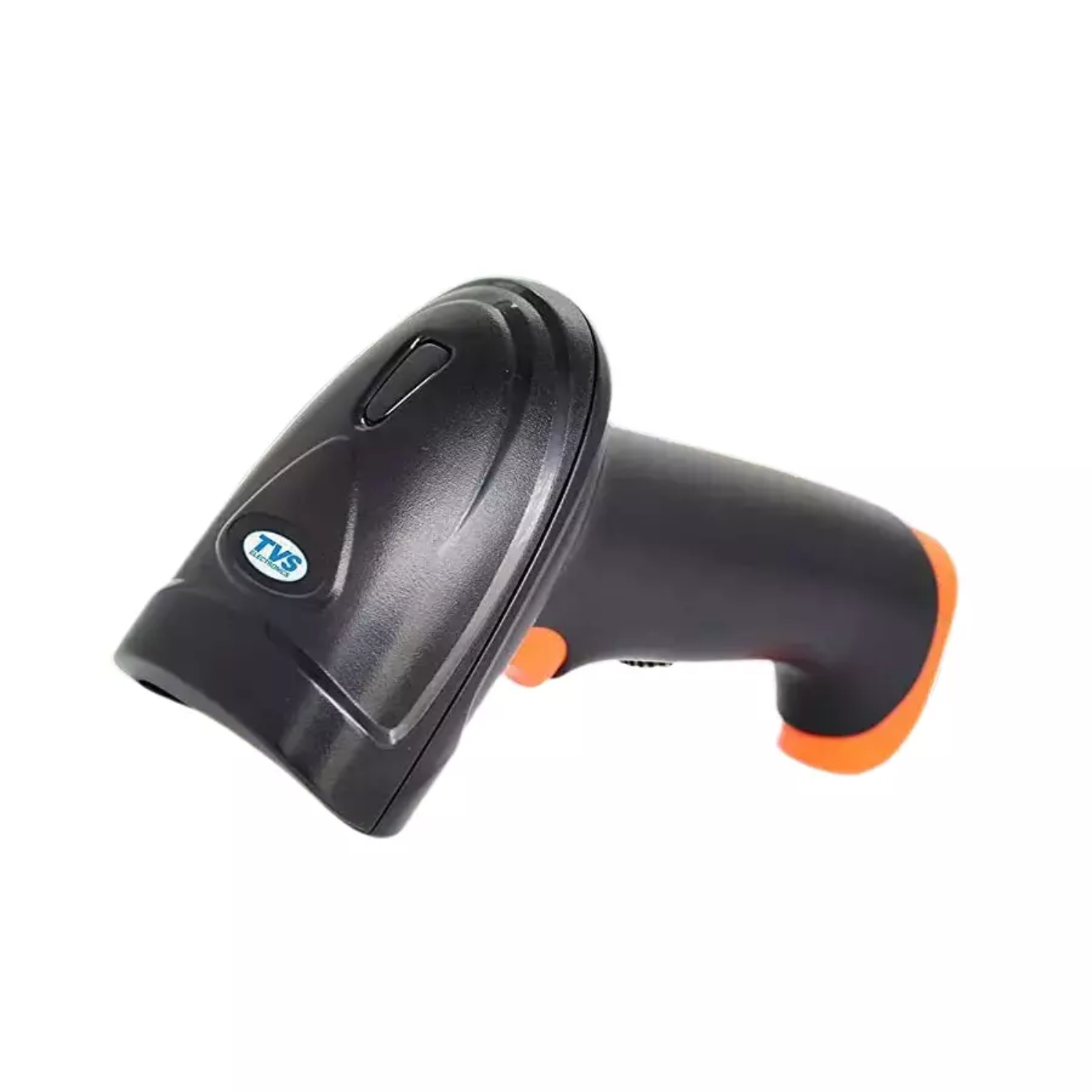 TVS BS-L100 Plus Handheld 1D Laser Barcode Scanner - USB Interface, High-Speed Auto-Scan Barcode Reader (Black)