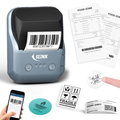 SEZNIK DEV Bluetooth Thermal Label & Receipt Printer for Business (Inkless Mini / 203 DPI / Up to 2 Inch Print Width / Mobile & Desktop Compatible / Lifetime Free Label Print App / 1 Year Warranty)