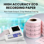 ECG Paper Roll 3 Inch 80mm x 20m | Thermal ECG Roll for 3 Channel ECG Machine | BPL, Contec, RMS Compatible