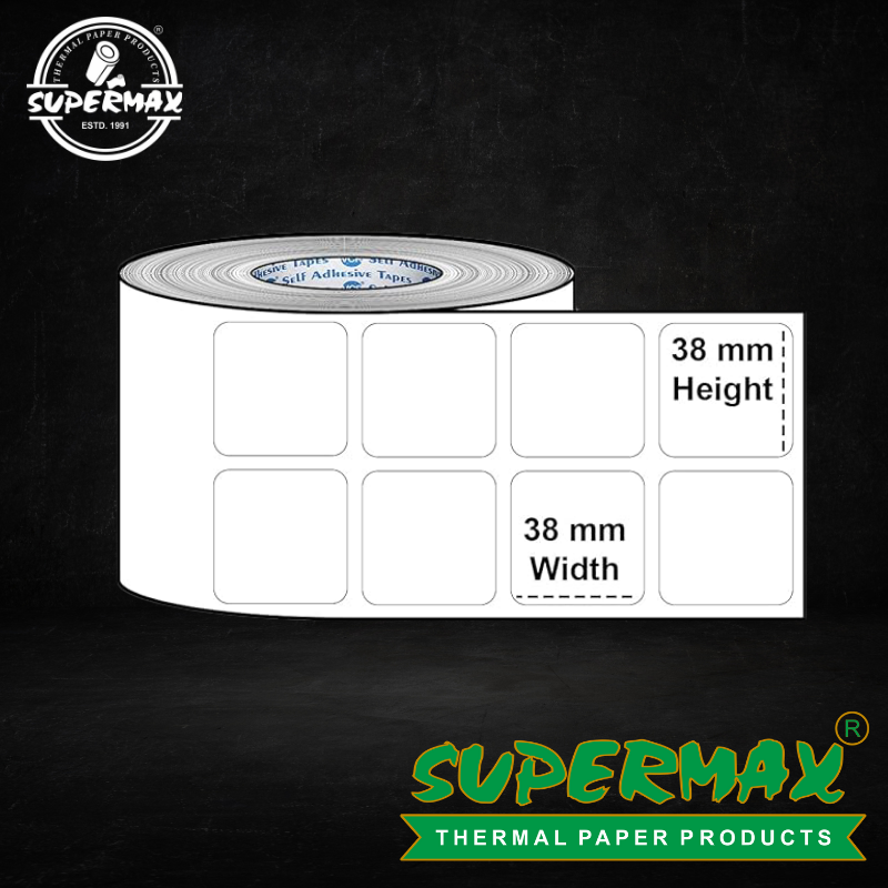 paper roll-barcode stickers-thermal roll printer 